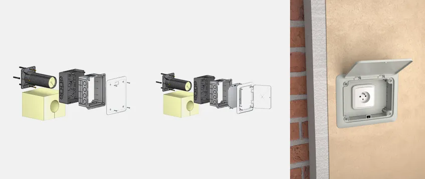 Zdjęcie Jakie gniazdka na elewację domu: bezpieczne i estetyczne rozwiązania