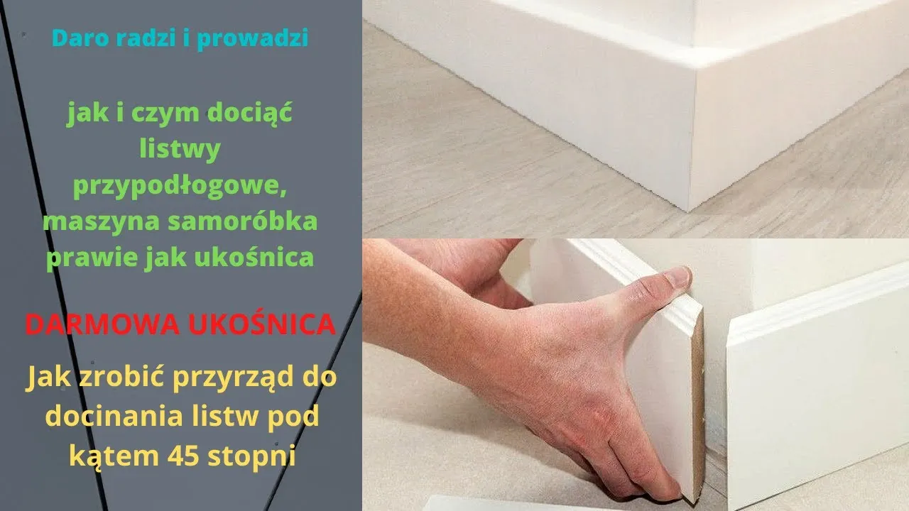 Zdjęcie Jak skutecznie docinać listwy przypodłogowe PCV bez błędów?