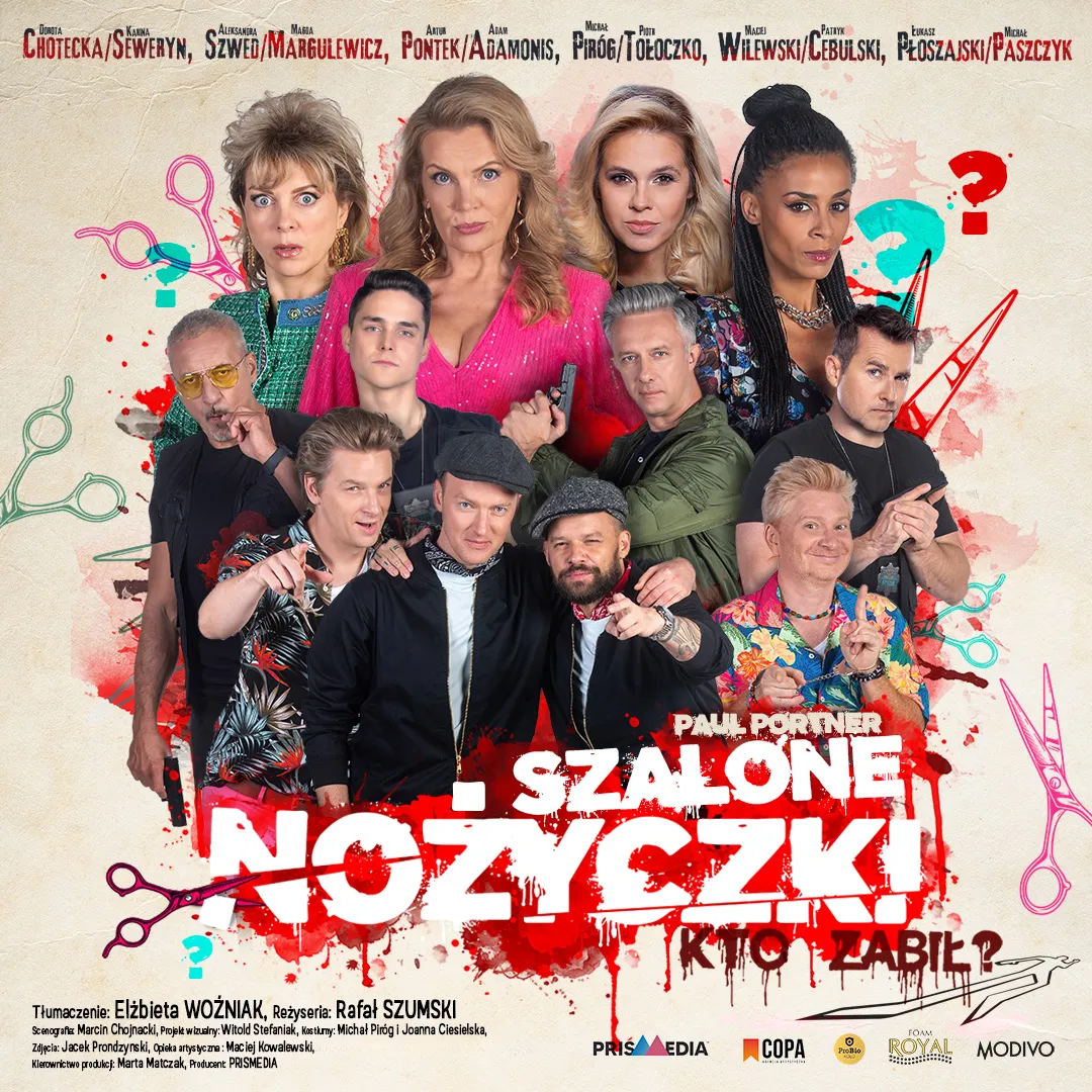 Zdjęcie Szalone nożyczki teatr - tajemnice, które zaskoczą każdego widza