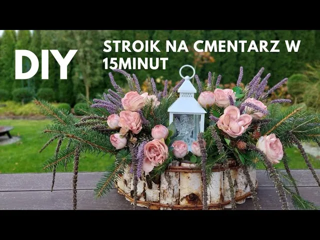 Zdjęcie Jak zrobić stroik na cmentarz ze sztucznych kwiatów, by przetrwał lata