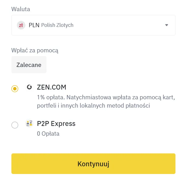 Zdjęcie Jak bezpiecznie i szybko wpłacić pieniądze na Binance bez ukrytych opłat