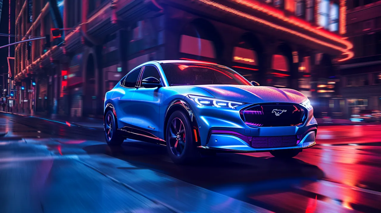 Zdjęcie Ford Mustang Mach-E – Elektryczny Mustang i jego szczegóły