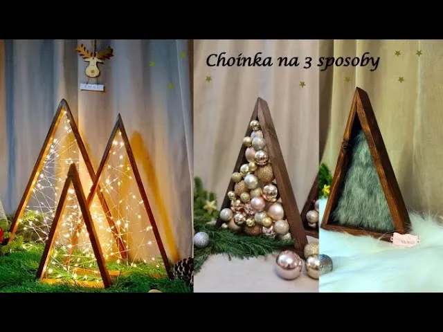 Zdjęcie Jak stworzyć unikalne ozdoby świąteczne z drewna DIY dla całej rodziny