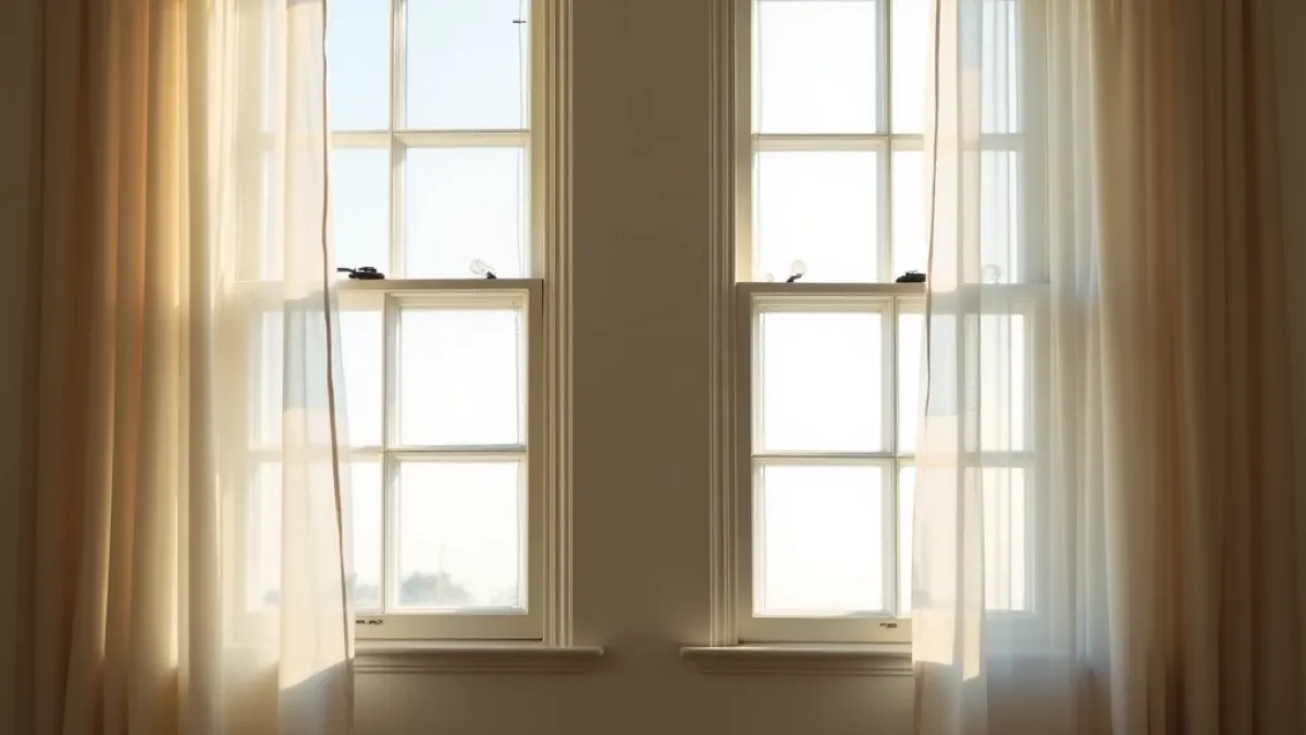 Zdjęcie Jak wybrać karnisz do dwóch okien obok siebie, aby uniknąć błędów