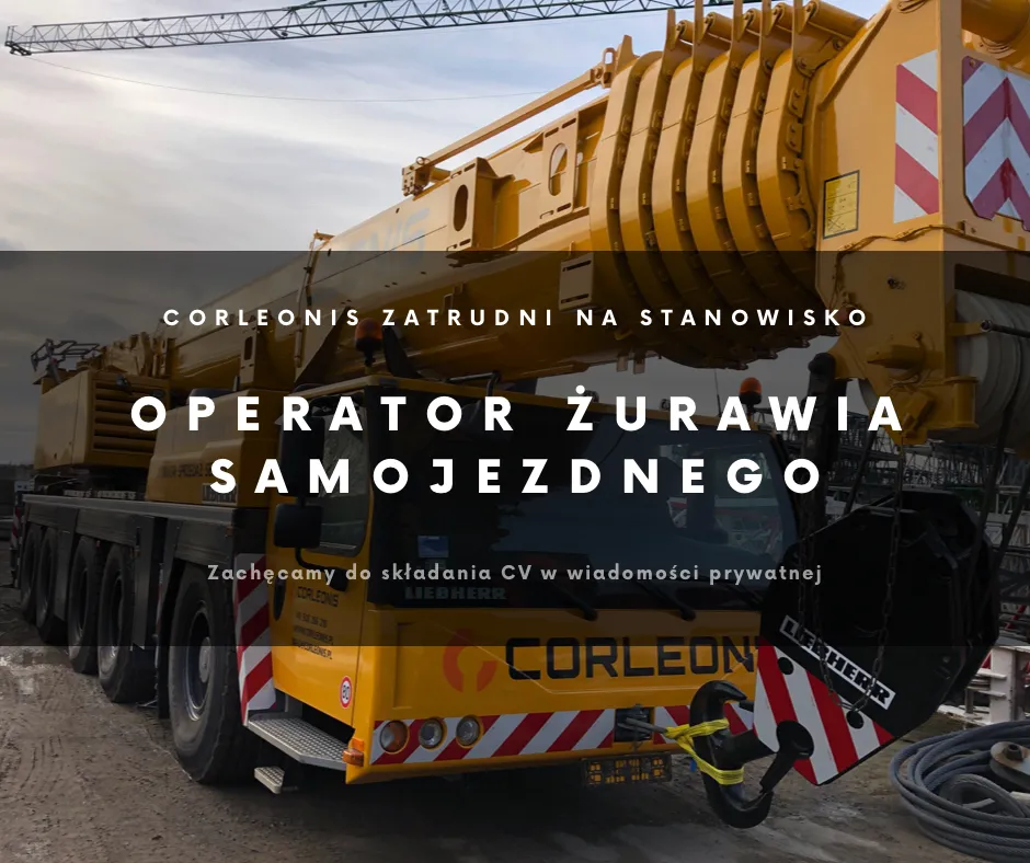 Zdjęcie Ile zarabia operator dźwigu samojezdnego? Poznaj prawdziwe zarobki