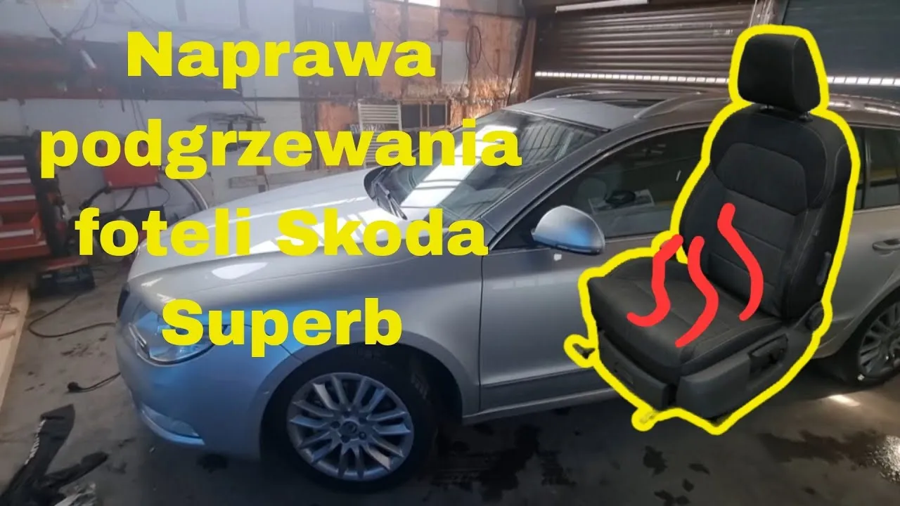 Zdjęcie Dlaczego w passat b6 nie działa podgrzewanie foteli i jak to naprawić
