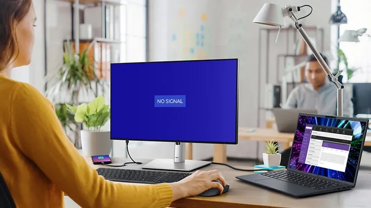 Zdjęcie Dlaczego monitor nie wyświetla obrazu? Sprawdź te proste rozwiązania