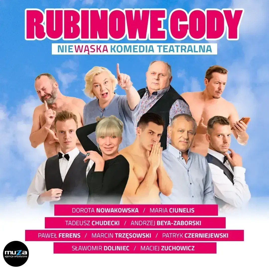 Zdjęcie Rubinowe gody w teatrze komedia – historia miłości, która zaskakuje