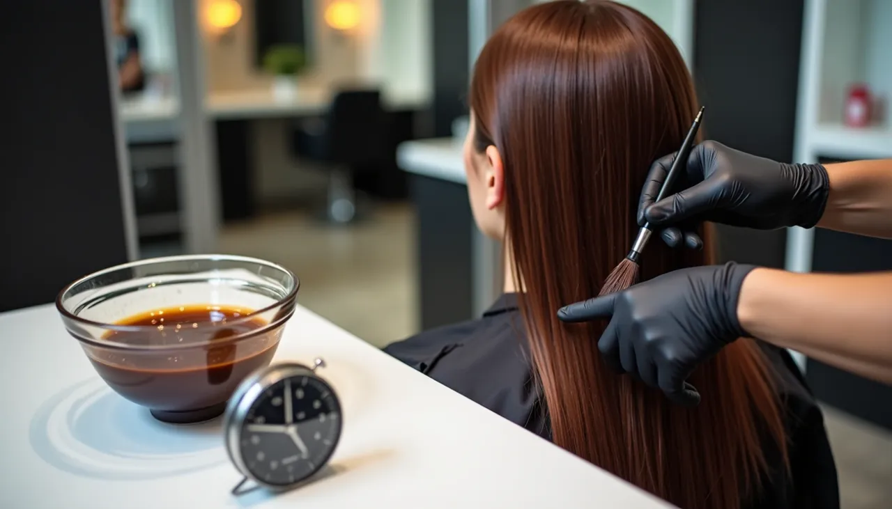 przechowywanie farb do włosów w domu