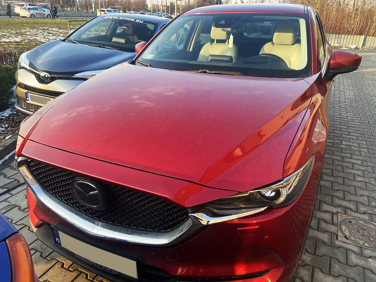 Mazda CX-5 tankowanie