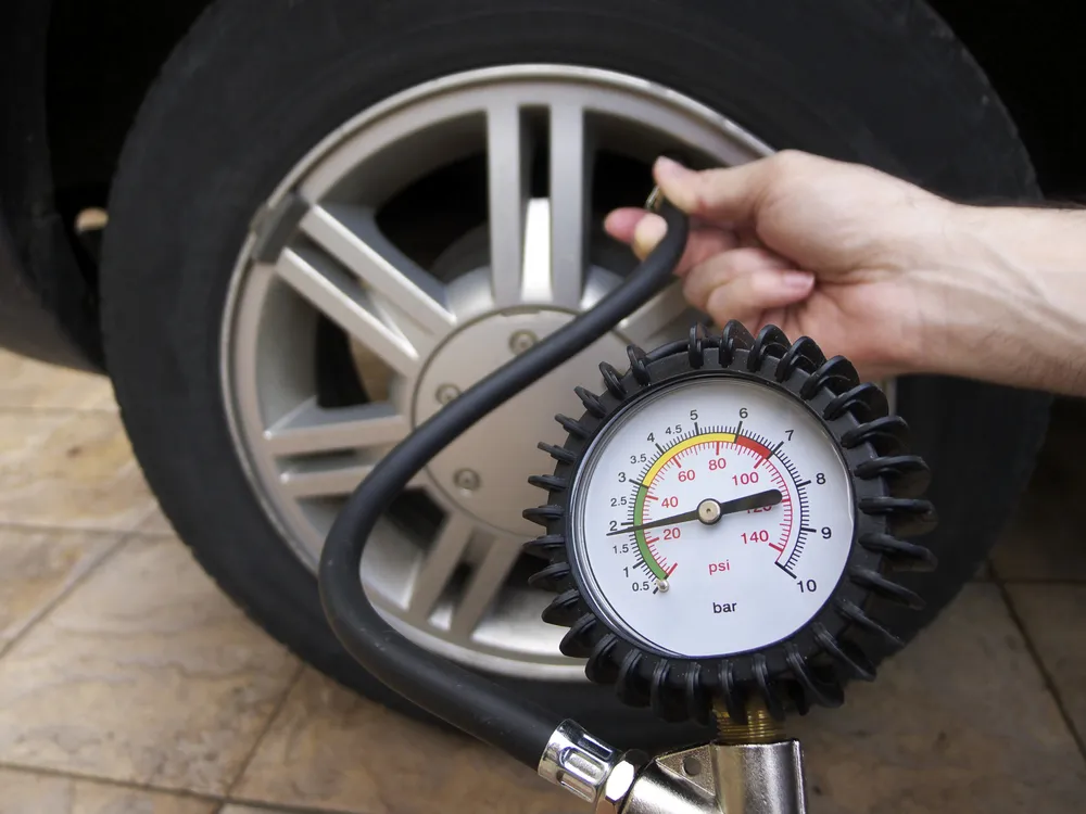 regular tire pressure check