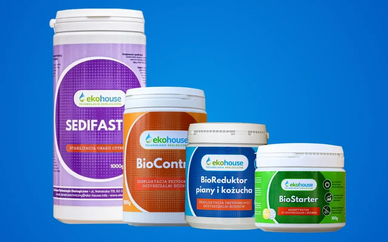 Biopreparaty do oczyszczalni ściek&oacute;w