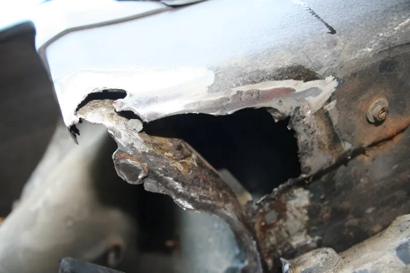 Mercedes W210 korozja typowe miejsca