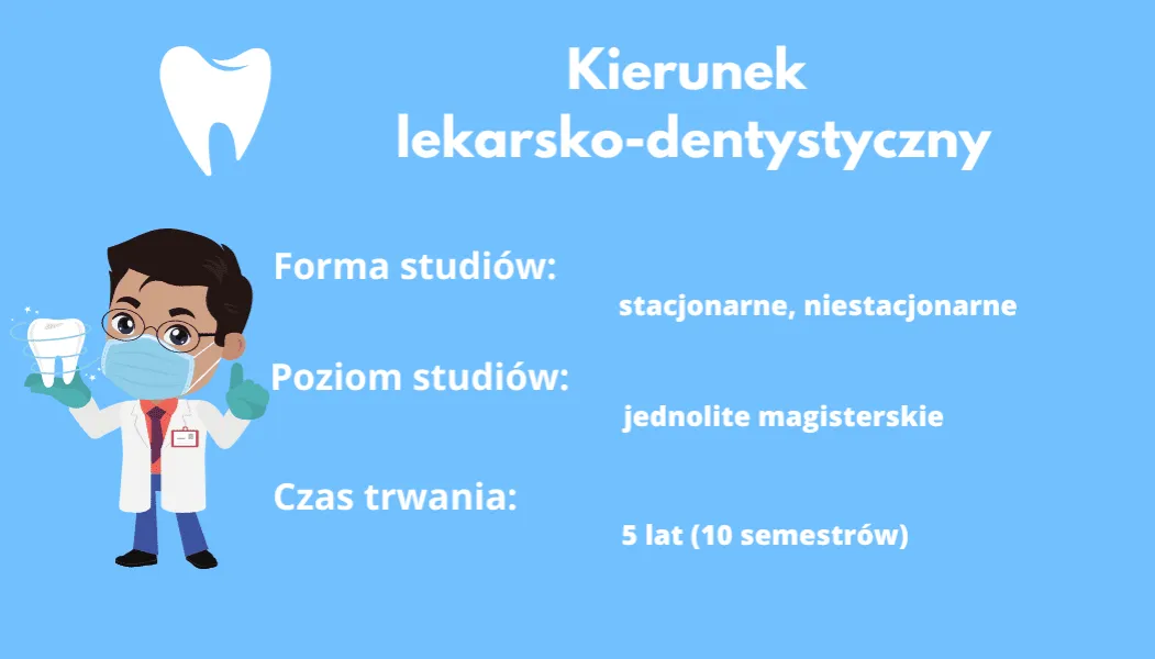 specjalizacje stomatologiczne infografika