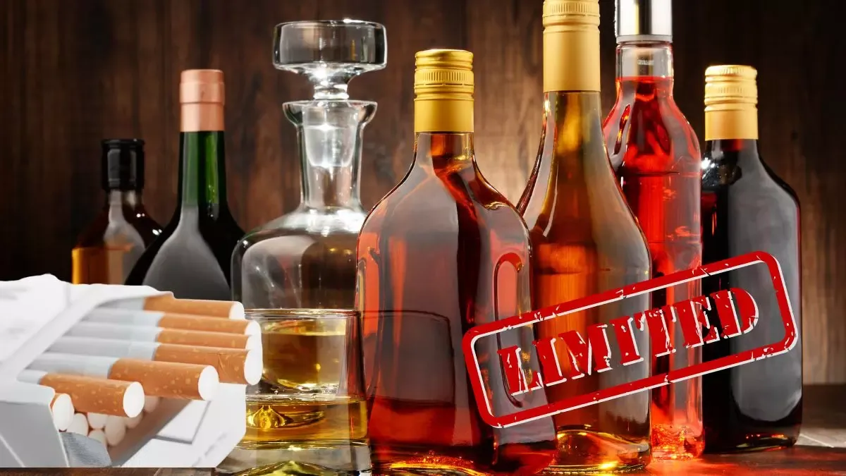 limity alkohol tytoń wielka brytania