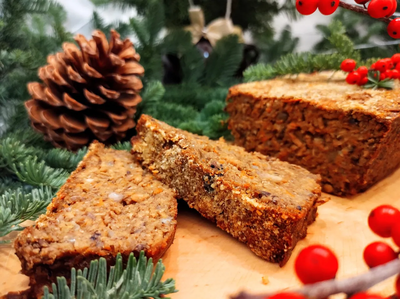 Wegetariański pasztet świąteczny