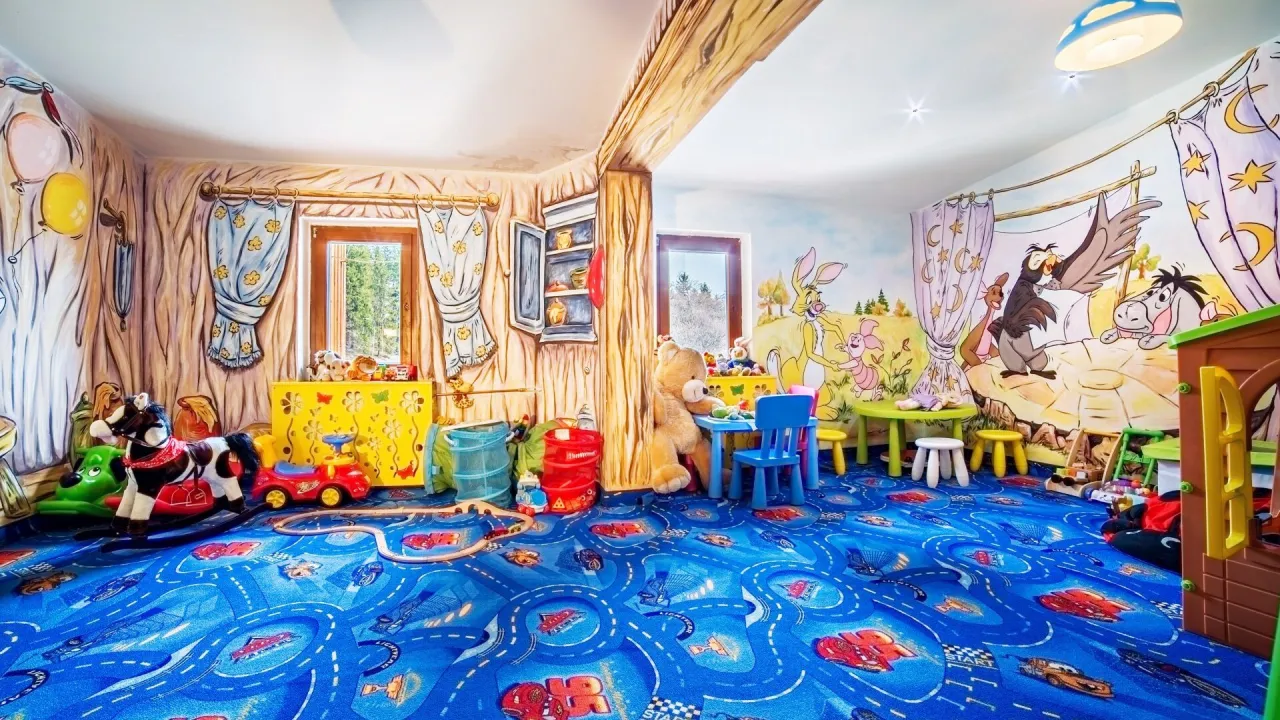 Apartamenty Karpacz dla rodzin plac zabaw