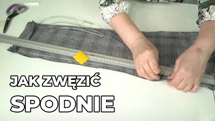 narzędzia krawieckie do zwężania spodni