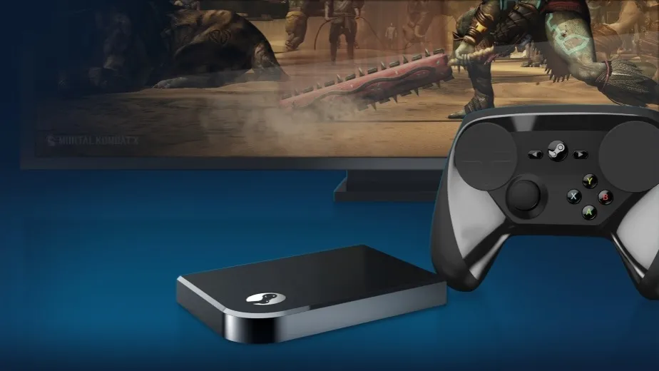 Steam Link w akcji, gra na telewizorze