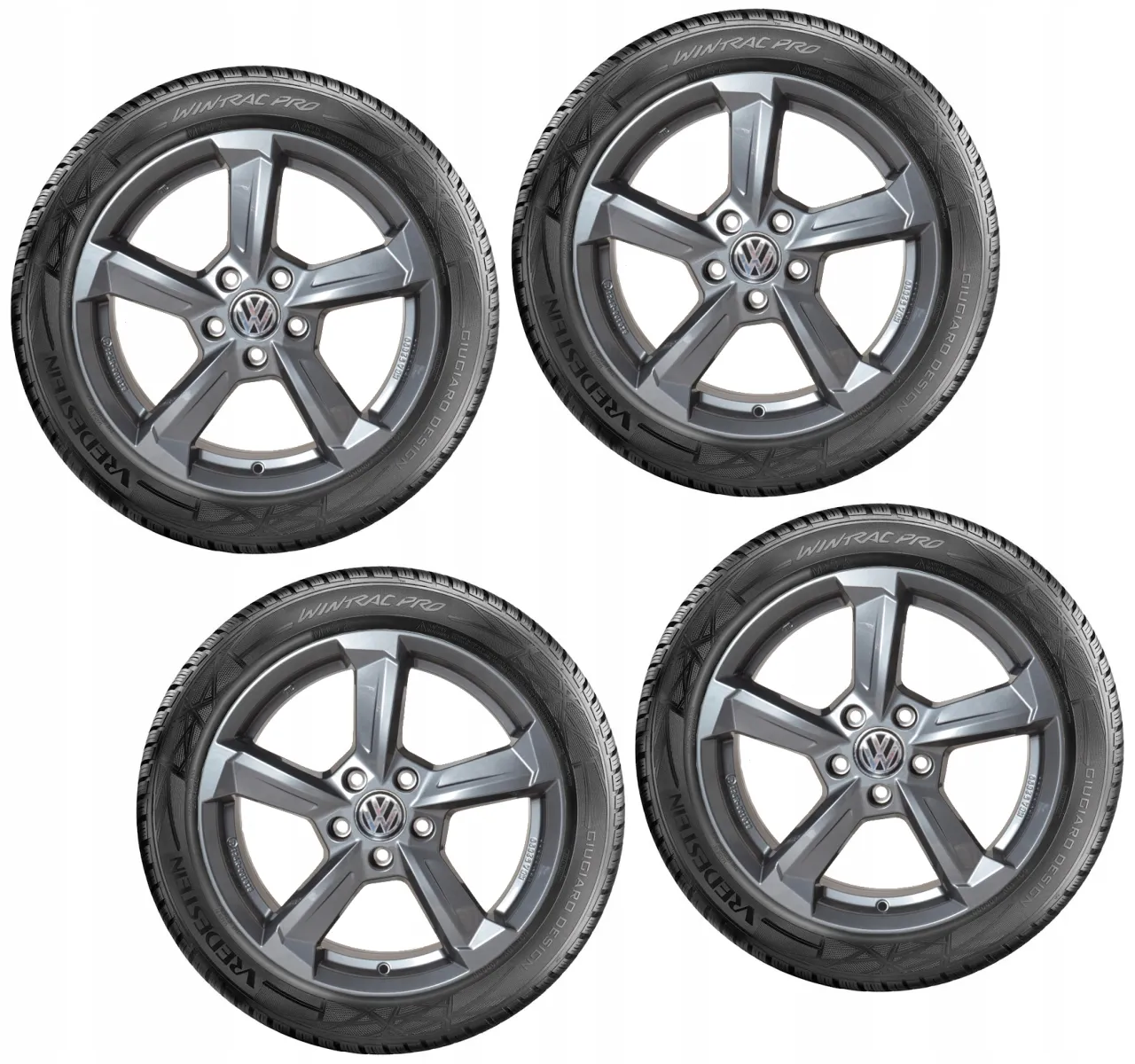 opony zimowe 17 cali VW Tiguan śnieg