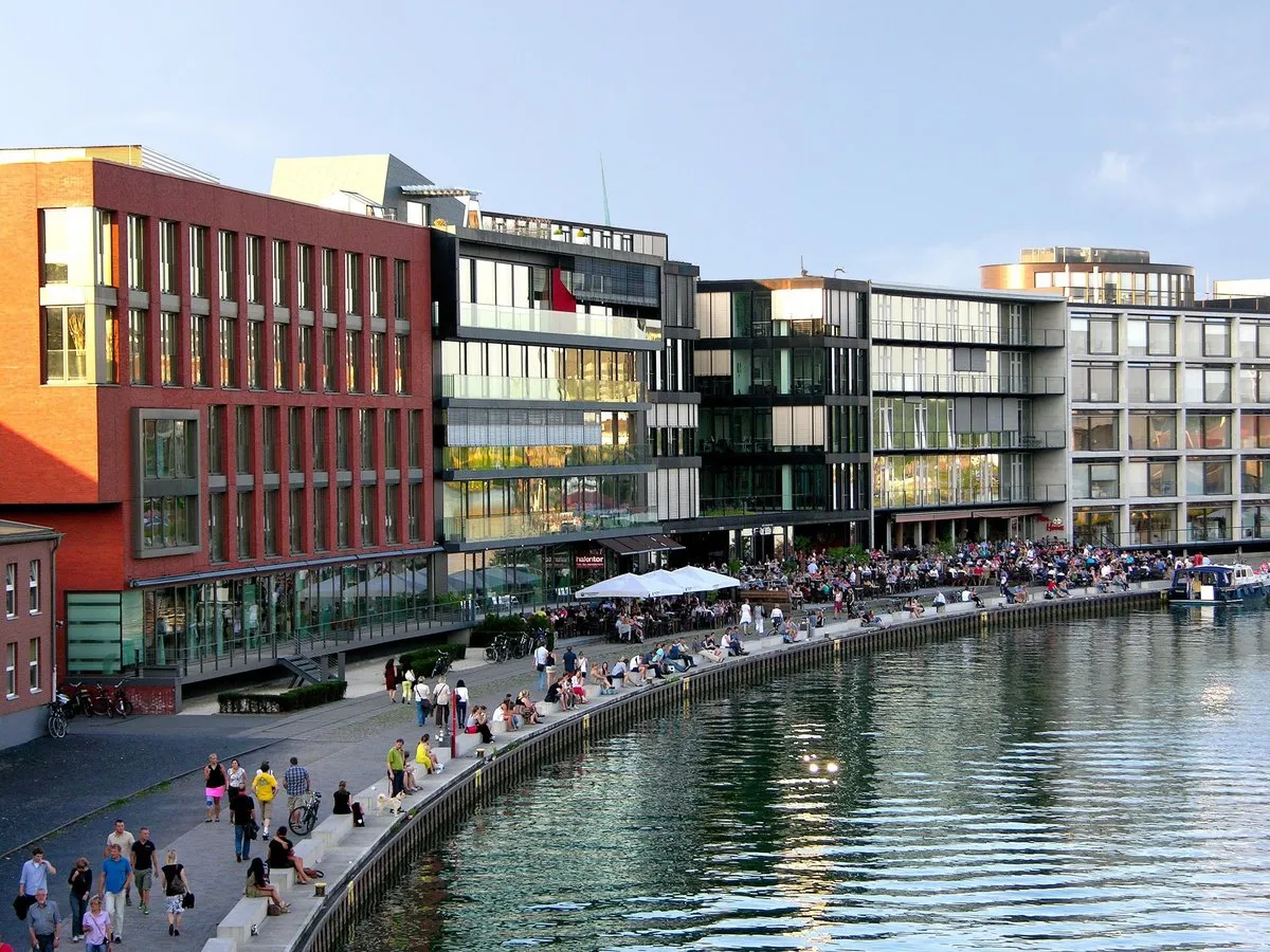 Gastronomie Kreativkai Münster Wasserblick