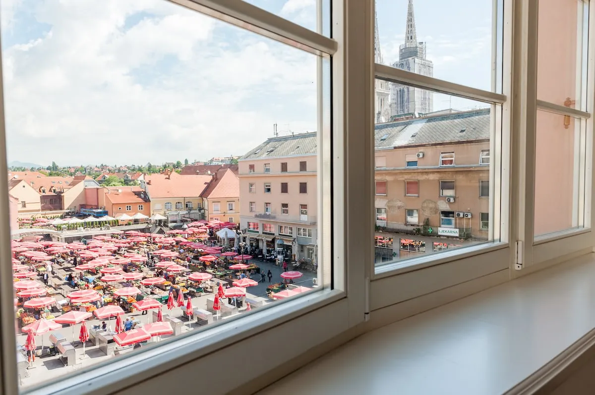 Chorwacja miasto Zagrzeb mieszkanie