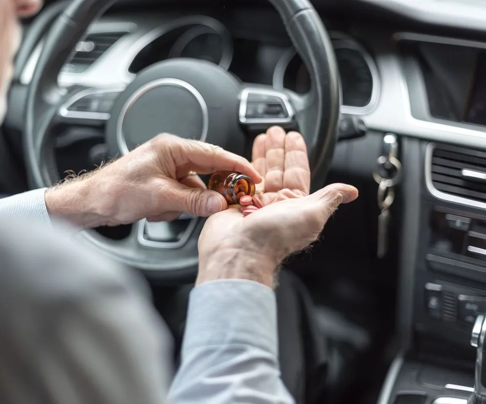 hydroksyzyna alkohol jazda samochodem