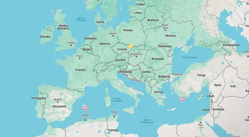 Zdjęcie Gdzie leży Chorwacja na mapie Europy? Odkryj jej położenie i sąsiadów