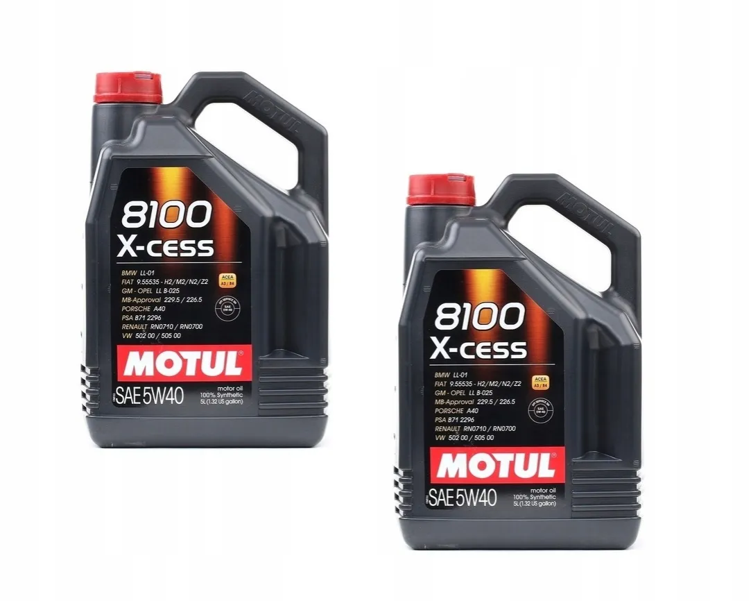 Motul 8100 X-cess gen2 5W-40 opakowanie