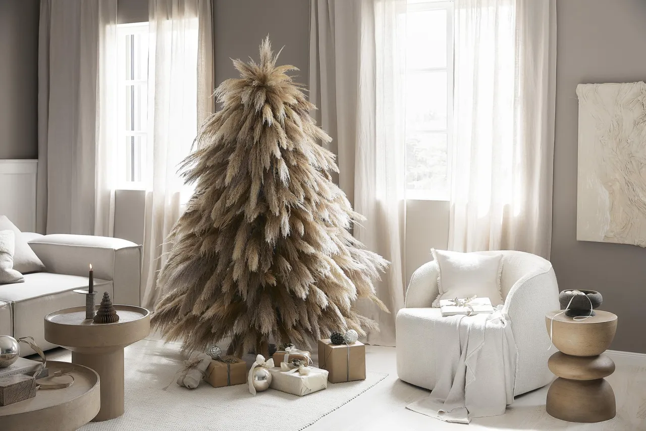 dekoracje świąteczne małe mieszkanie alternatywna choinka