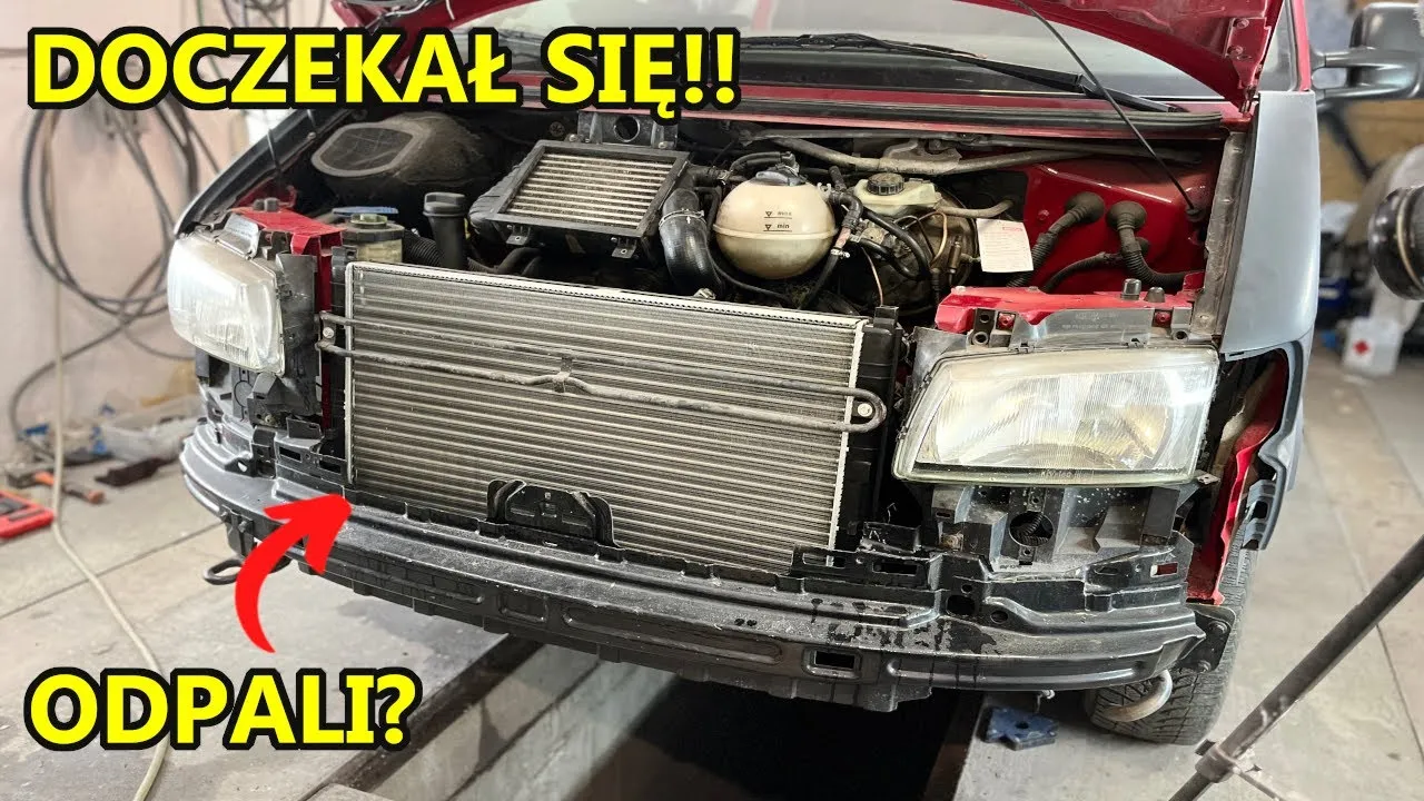 Wymiana chłodnicy Volkswagen Golf 4 schemat