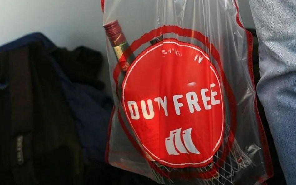 Alkohol w bagażu podręcznym duty free