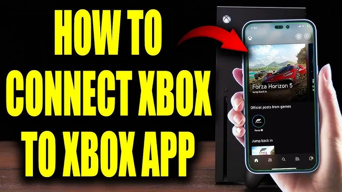 Xbox app console connection steps