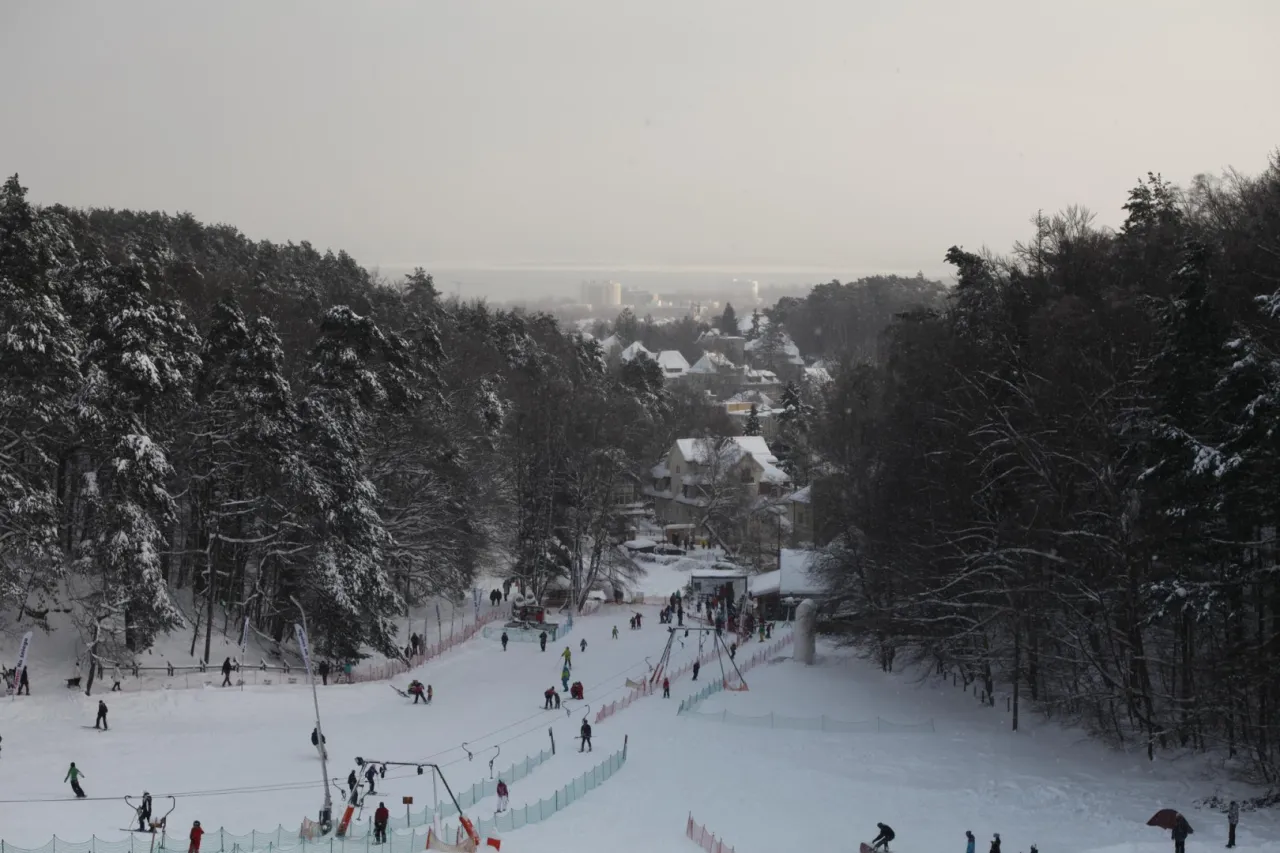 Góra Kamieńsk stok narciarski