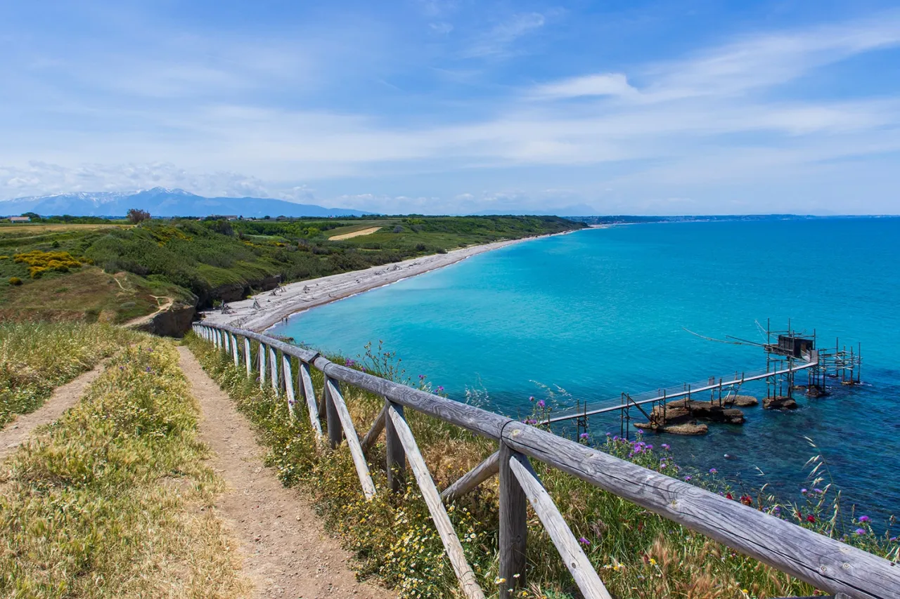 Spiaggia sabbiosa Abruzzo famiglie