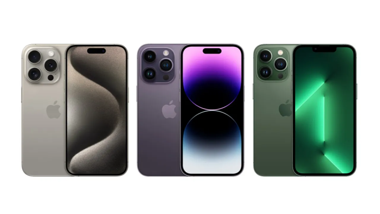iPhone 13 Pro vs 14 Pro vs 15 Pro por&oacute;wnanie