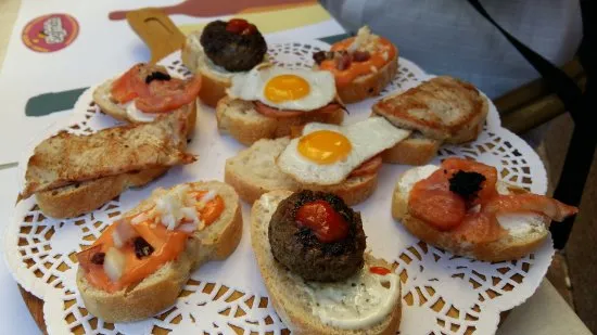 Tapas creativas Jordi Bar