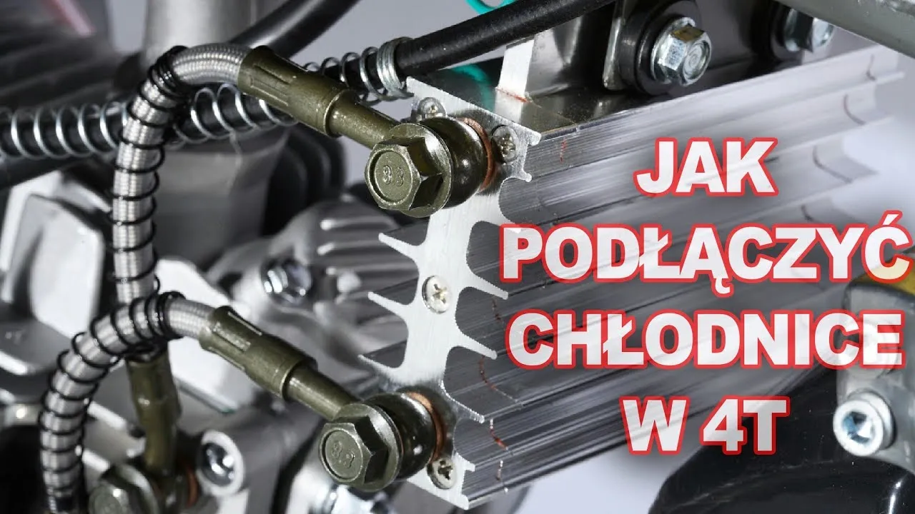 przykładowe miejsca montażu chłodnicy oleju