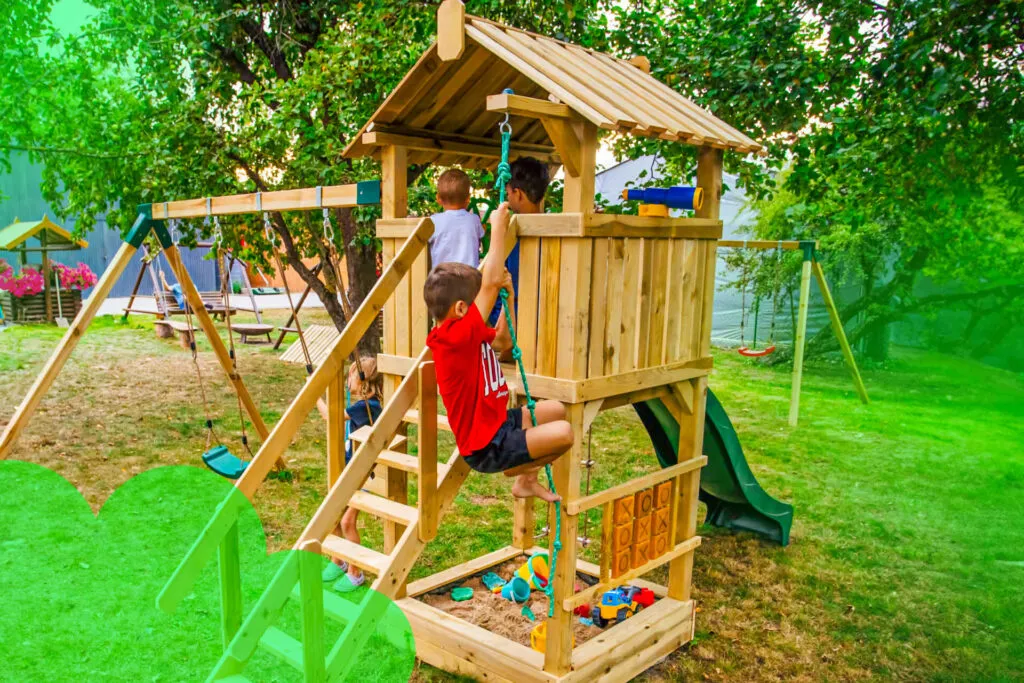 kreatywne zabawy na placu zabaw