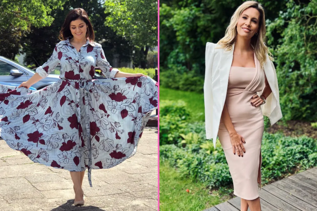 eleganckie stroje rodzice goście rocznica komunii wiosna