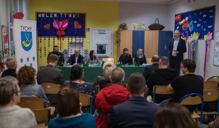 Radny osiedla spotkanie z mieszkańcami