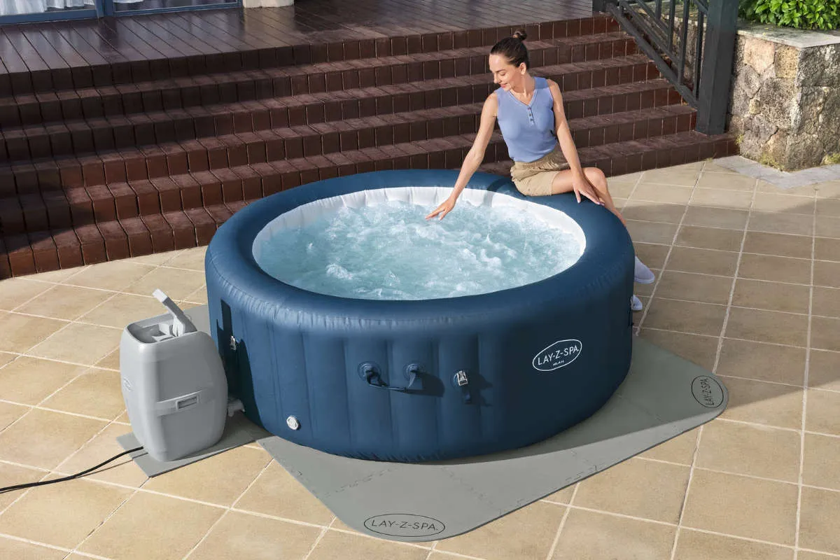 Przygotowanie podłoża pod jacuzzi Lay-Z-Spa