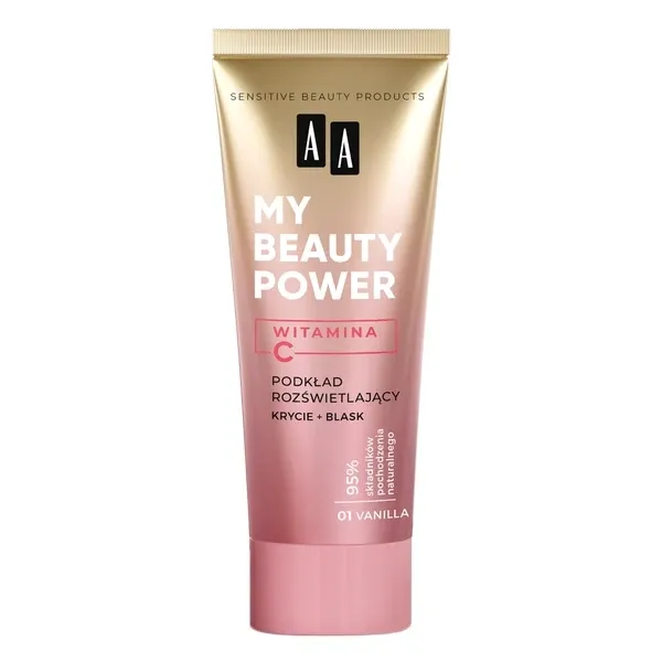 Zdjęcie AA my beauty power rozświetlający podkład – czy warto go kupić?