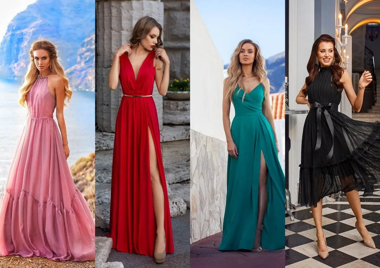 inspiracje sukienki maxi na wesele, modne sukienki midi weselne, eleganckie sukienki koktajlowe na wesele