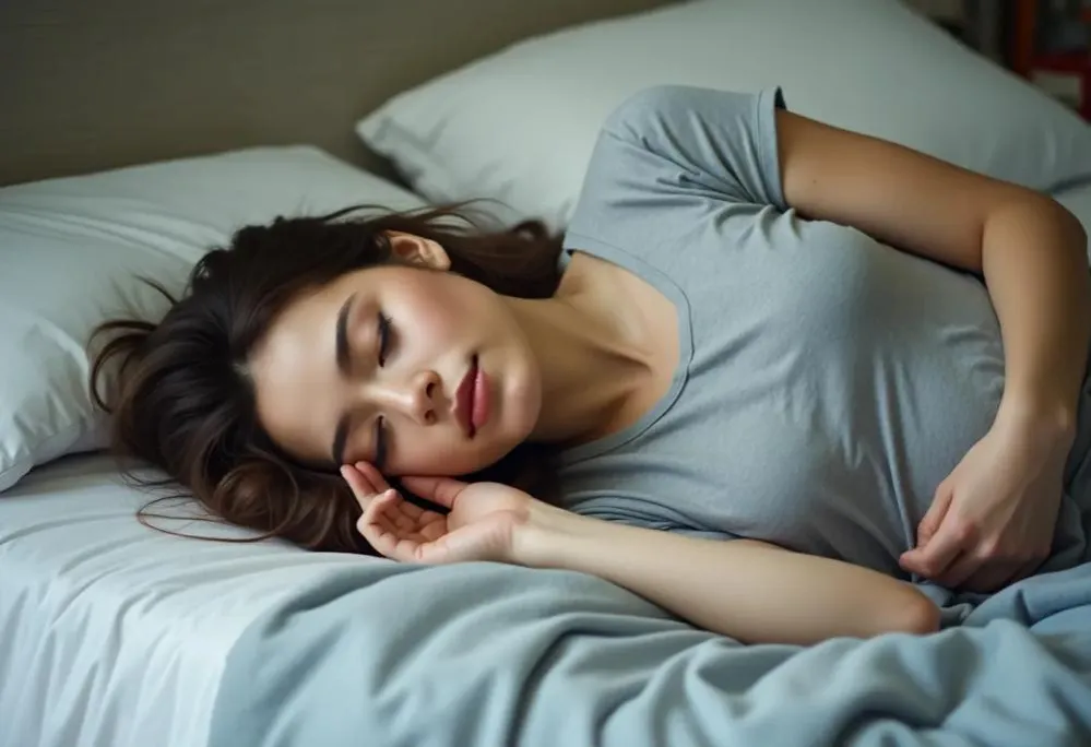 niewłaściwa pozycja snu po botoksie na brzuchu i boku