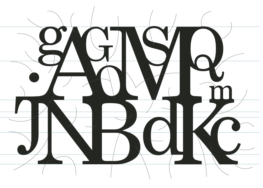 Graffiti Buchstabe Anatomie Elemente