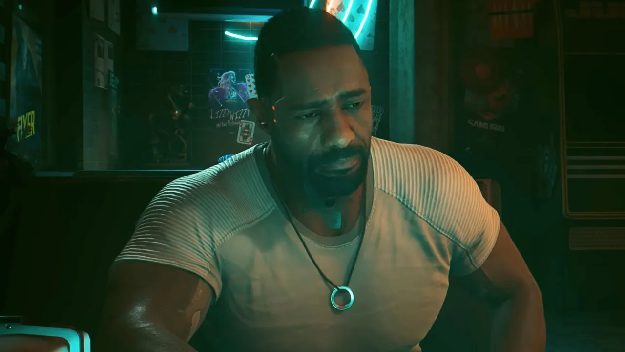 Cyberpunk 2077 Widmo Wolności Idris Elba Dogtown