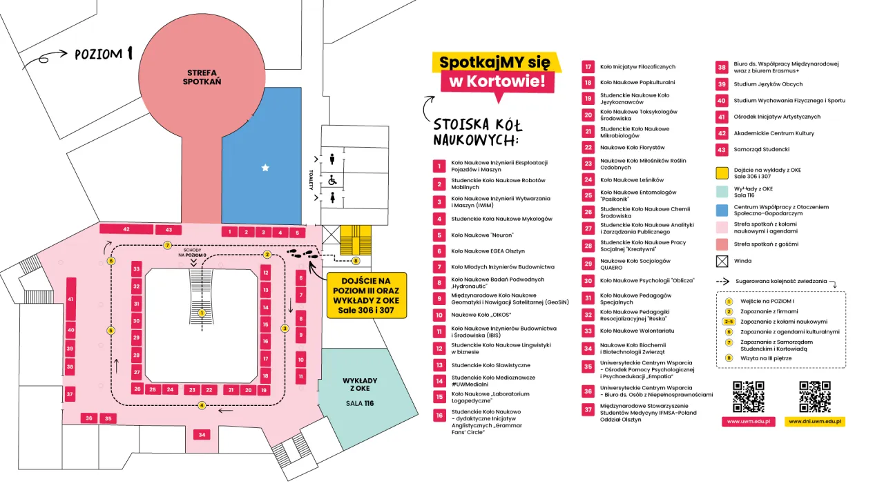 mapa dojazdu Poliklinika Weterynaryjna UWM Olsztyn