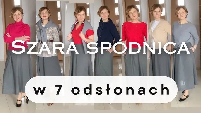 Błędy w stylizacji szarej spódnicy i jak ich unikać