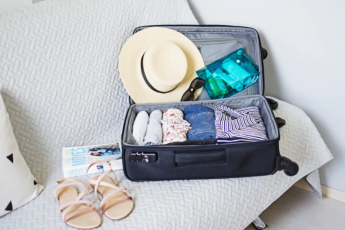 Bagaż podręczny i rejestrowany na wakacje